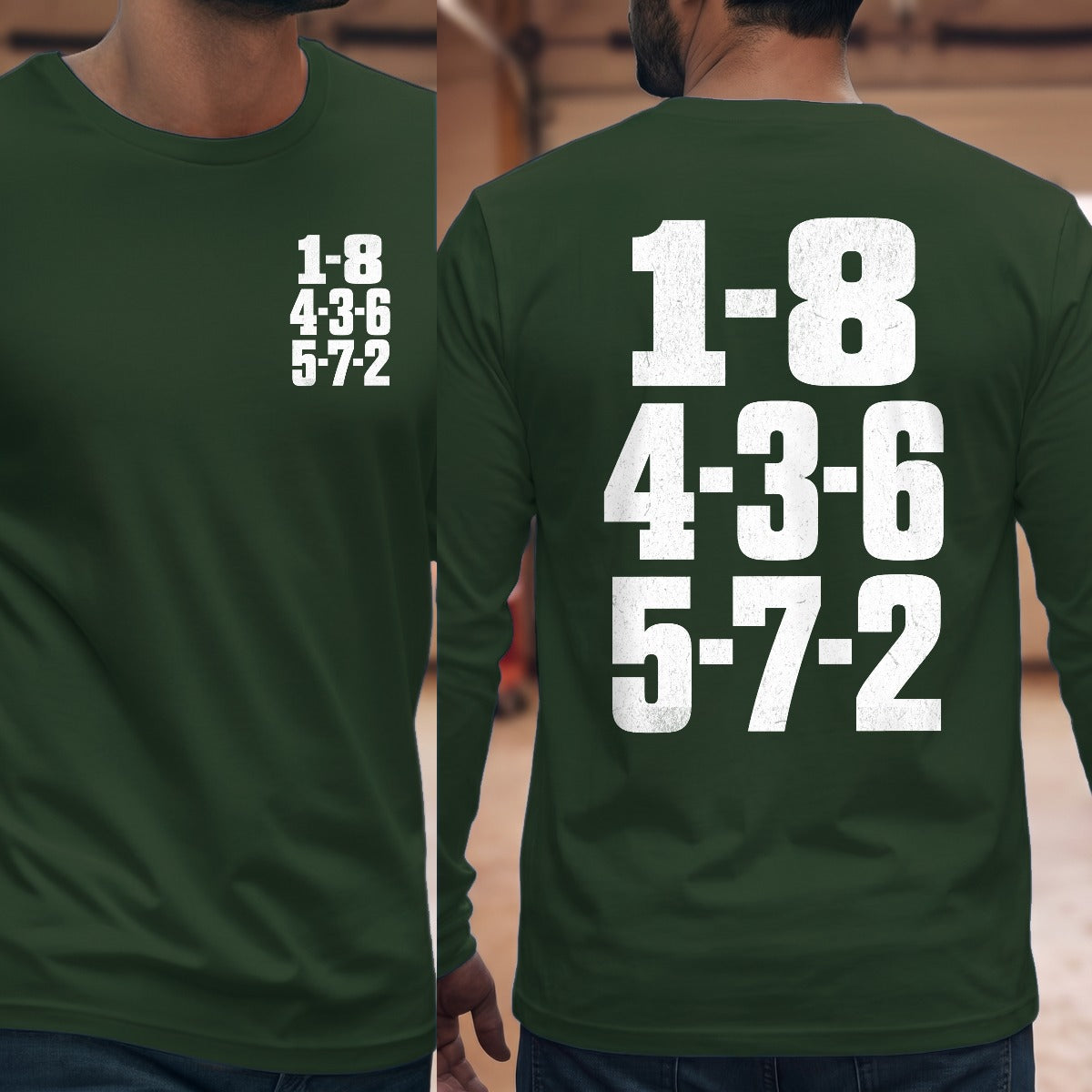 Forest Green | Left Chest + Back (refreshed)
