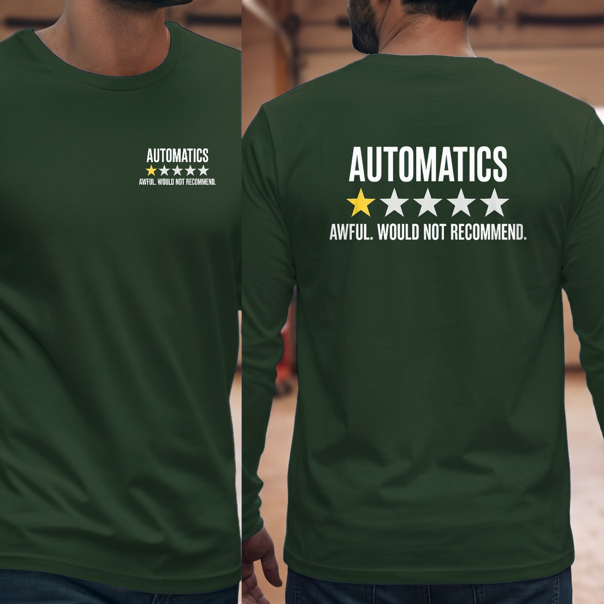 Forest Green | Left Chest + Back (refreshed)