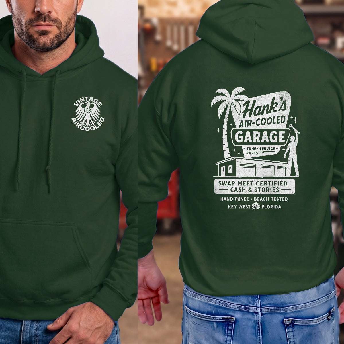 Forest Green | Left Chest + Back (refreshed)