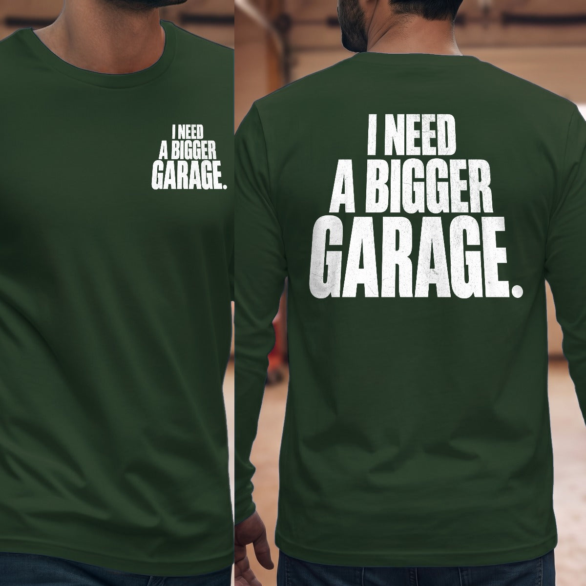 Forest Green | Left Chest + Back (refreshed)