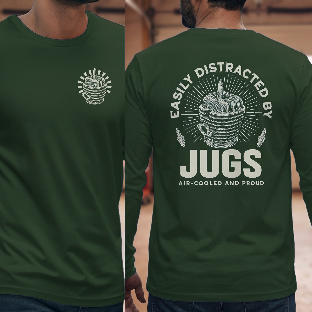 Forest Green | Left Chest + Back (refreshed)