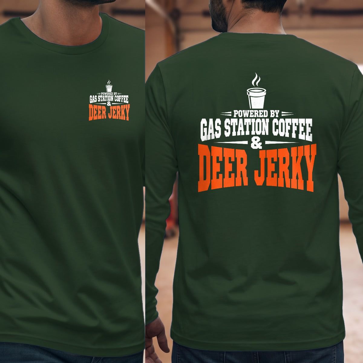 Forest Green | Left Chest + Back (refreshed)