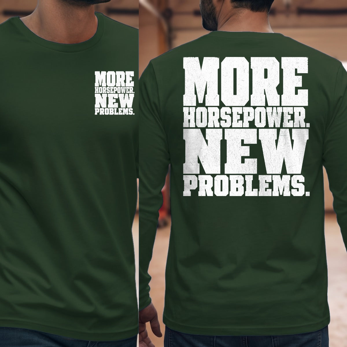 Forest Green | Left Chest + Back (refreshed)