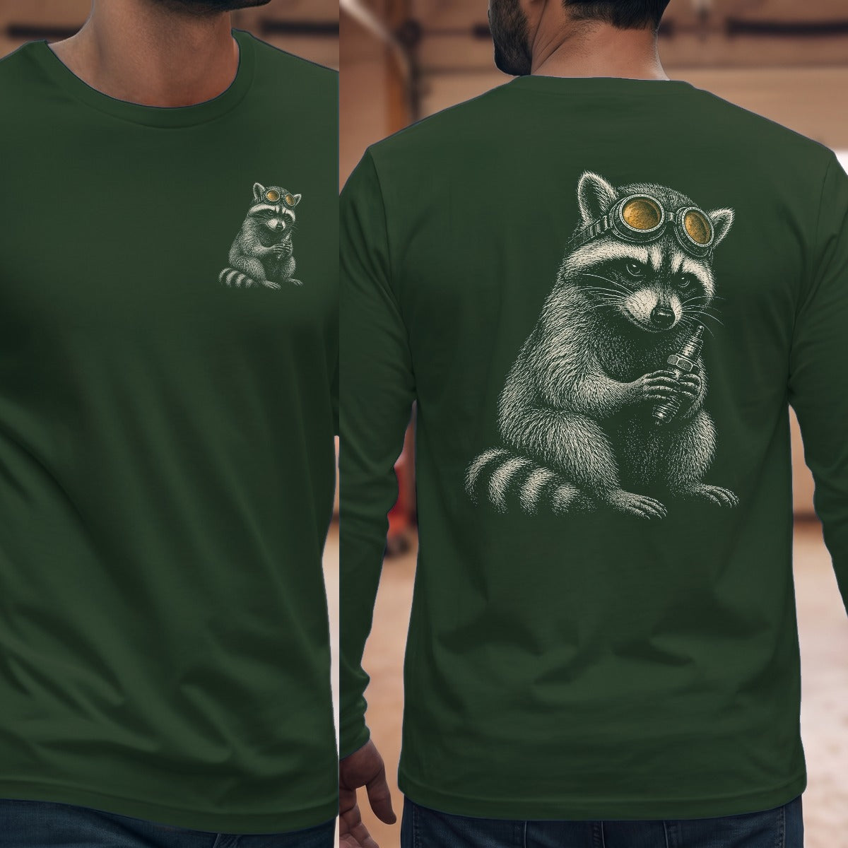 Forest Green | Left Chest + Back (refreshed)