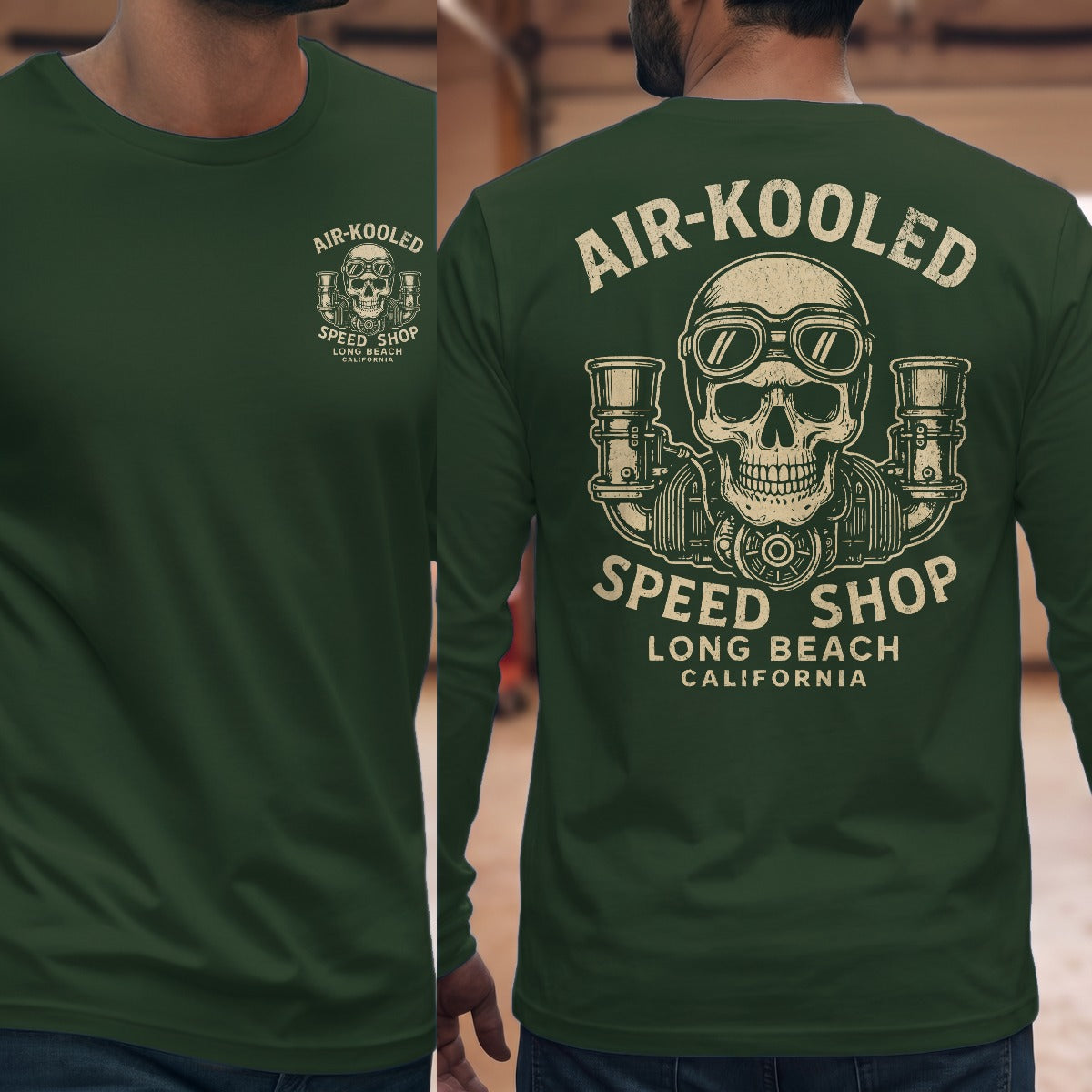 Forest Green | Left Chest + Back (refreshed)