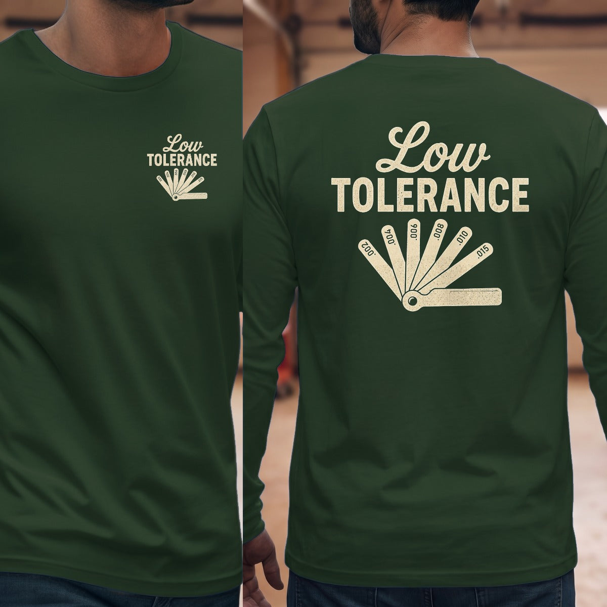 Forest Green | Left Chest + Back (refreshed)