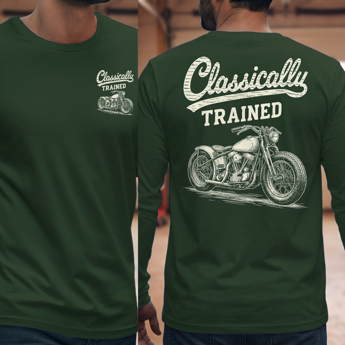 Forest Green | Left Chest + Back (refreshed)