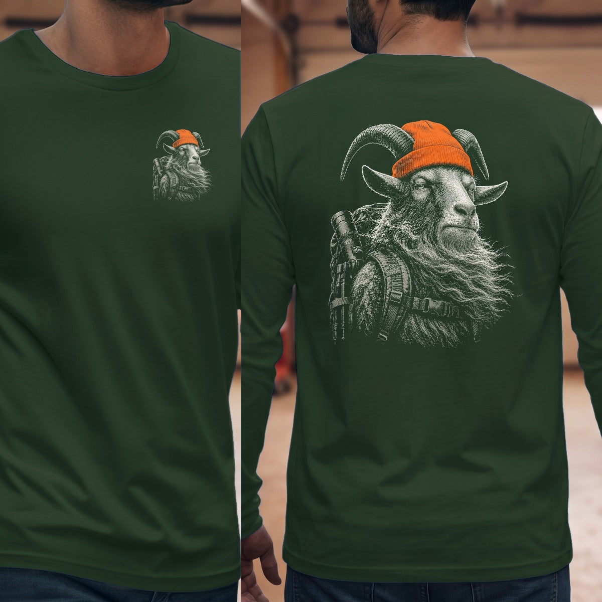 Forest Green | Left Chest + Back (refreshed)