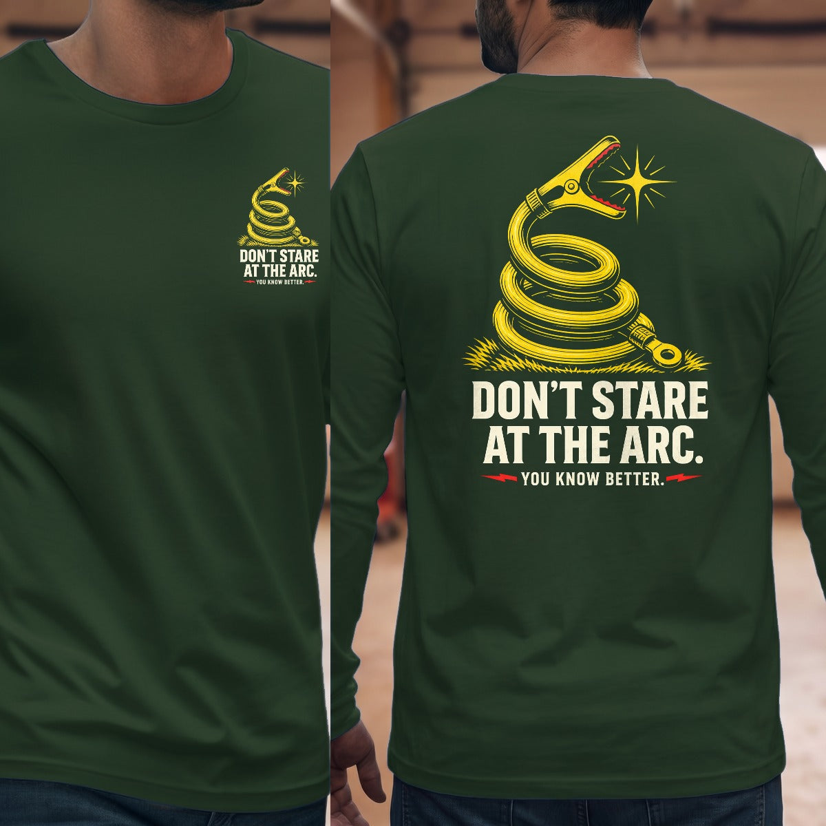 Forest Green | Left Chest + Back (refreshed)