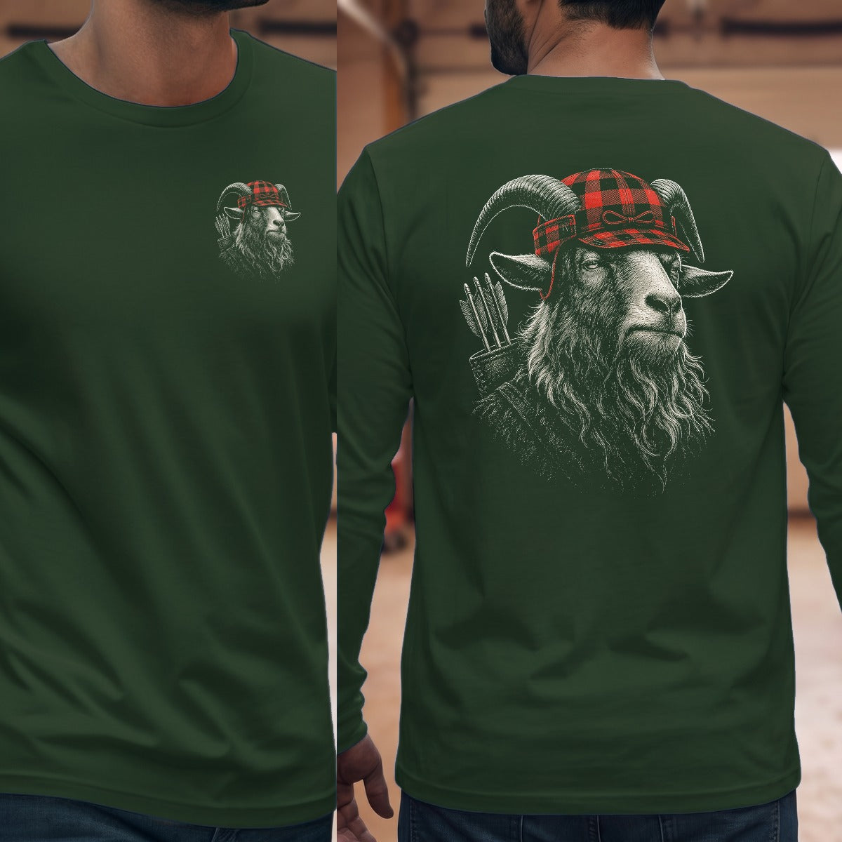 Forest Green | Left Chest + Back (refreshed)