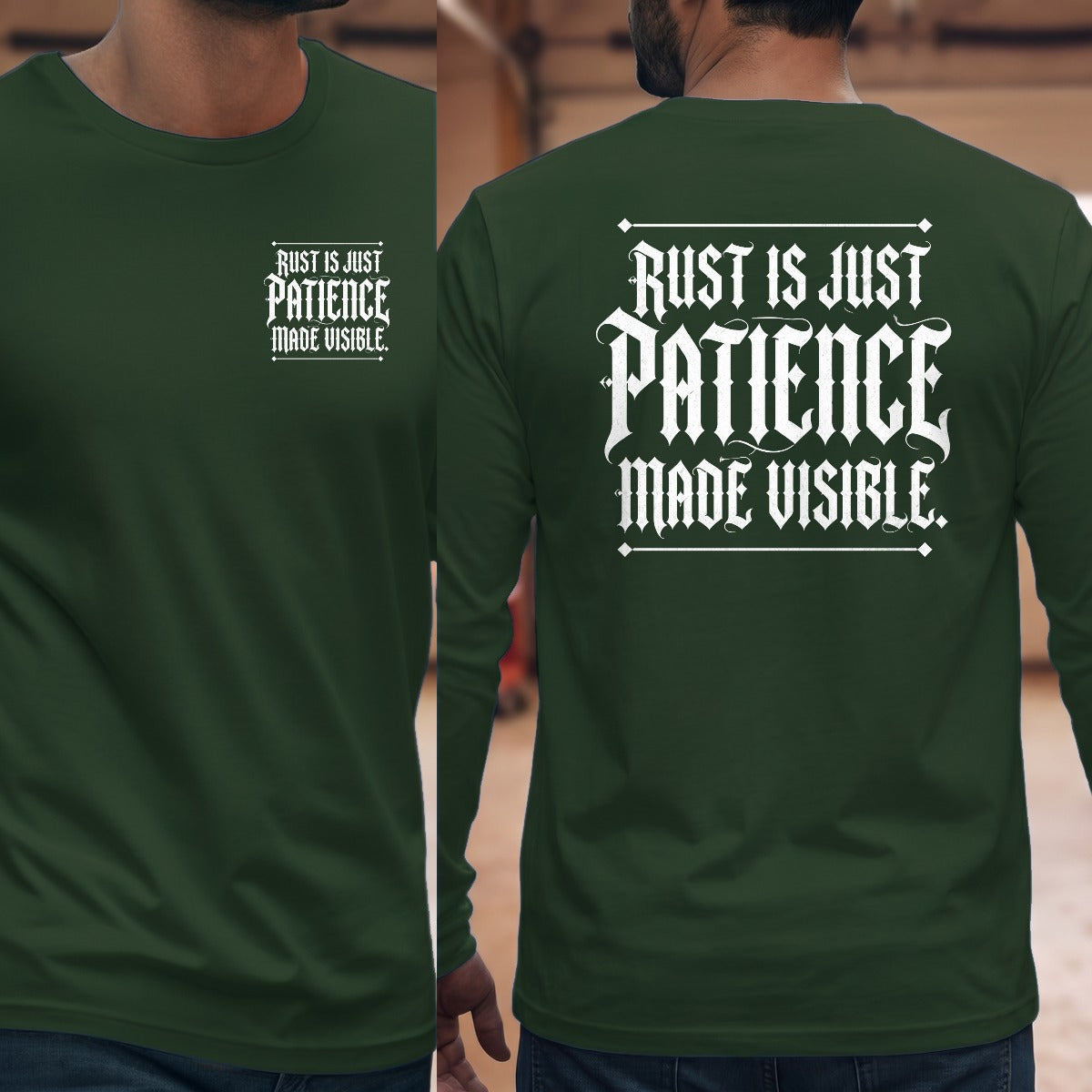 Forest Green | Left Chest + Back (refreshed)