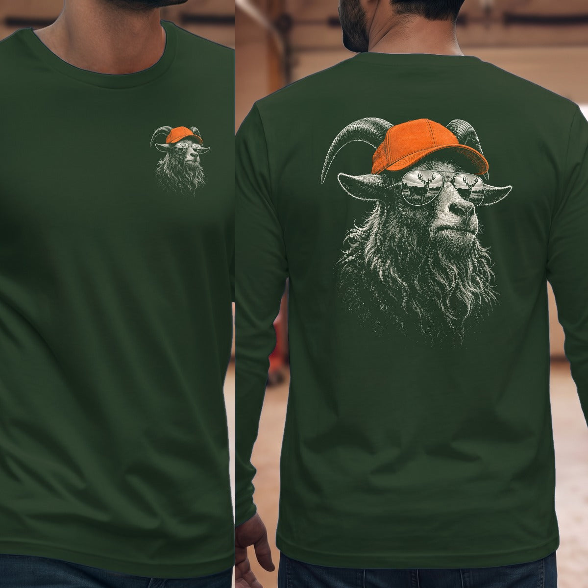 Forest Green | Left Chest + Back (refreshed)