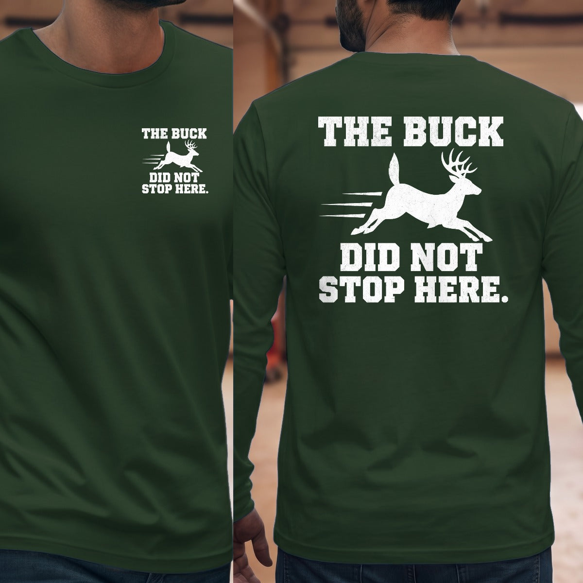Forest Green | Left Chest + Back (refreshed)