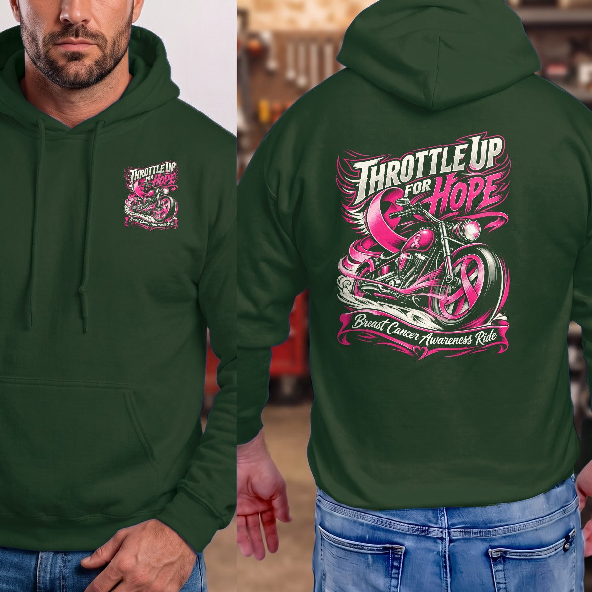 Forest Green | Left Chest + Back (refreshed)