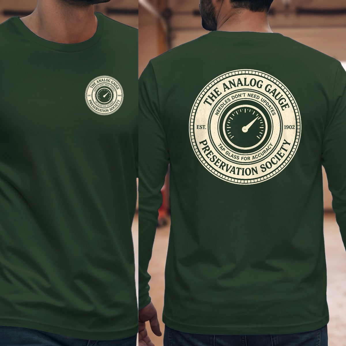 Forest Green | Left Chest + Back (refreshed)