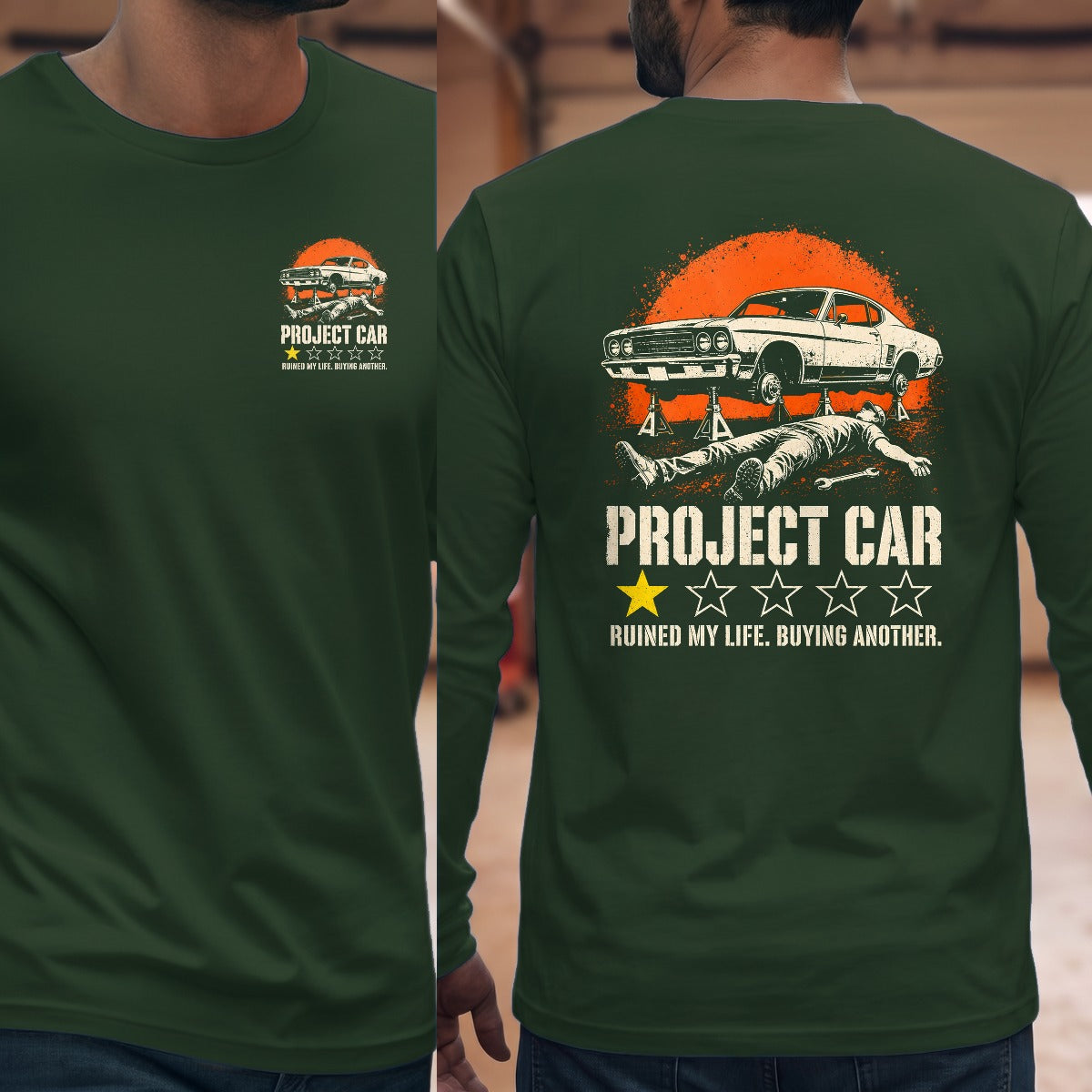 Forest Green | Left Chest + Back (refreshed)