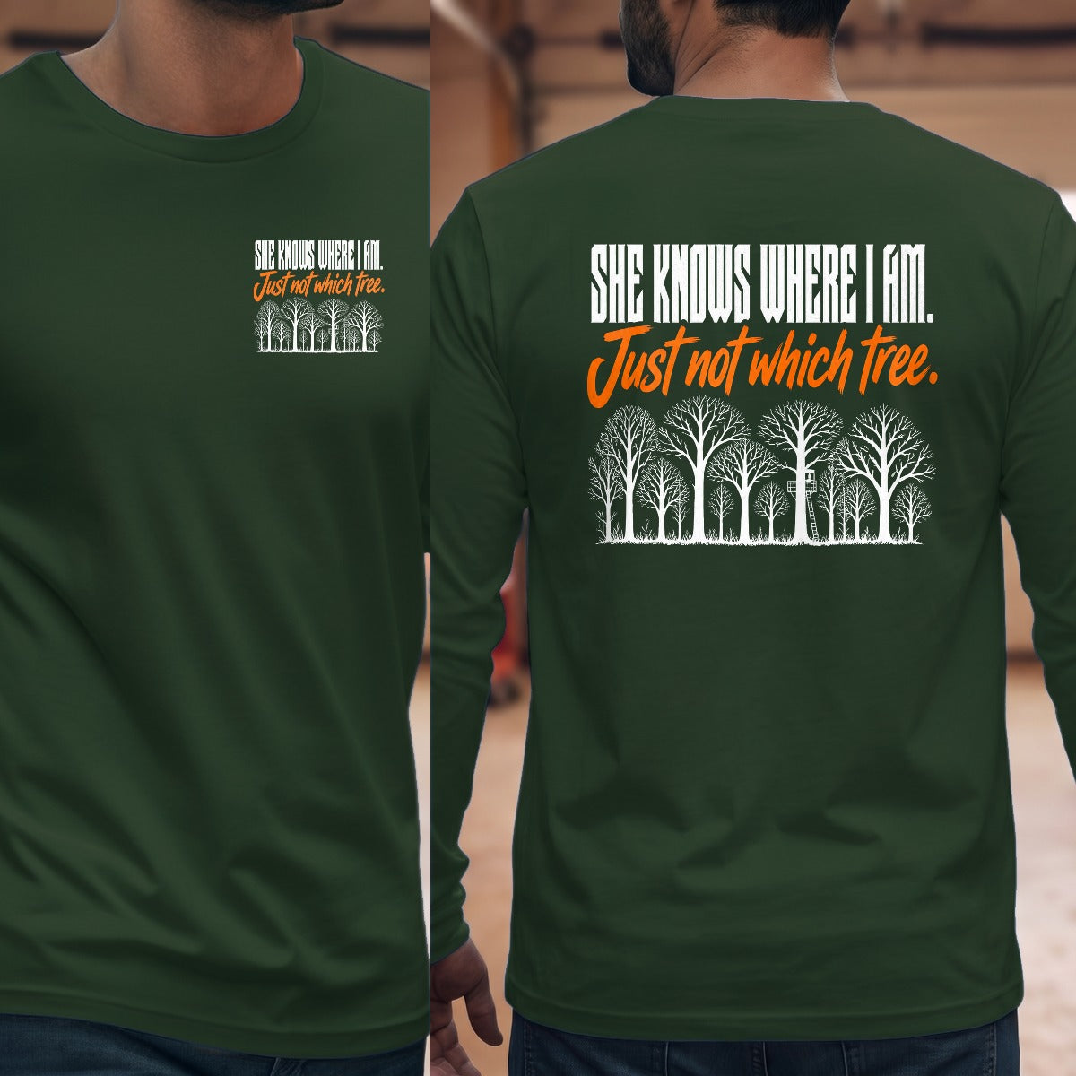 Forest Green | Left Chest + Back (refreshed)