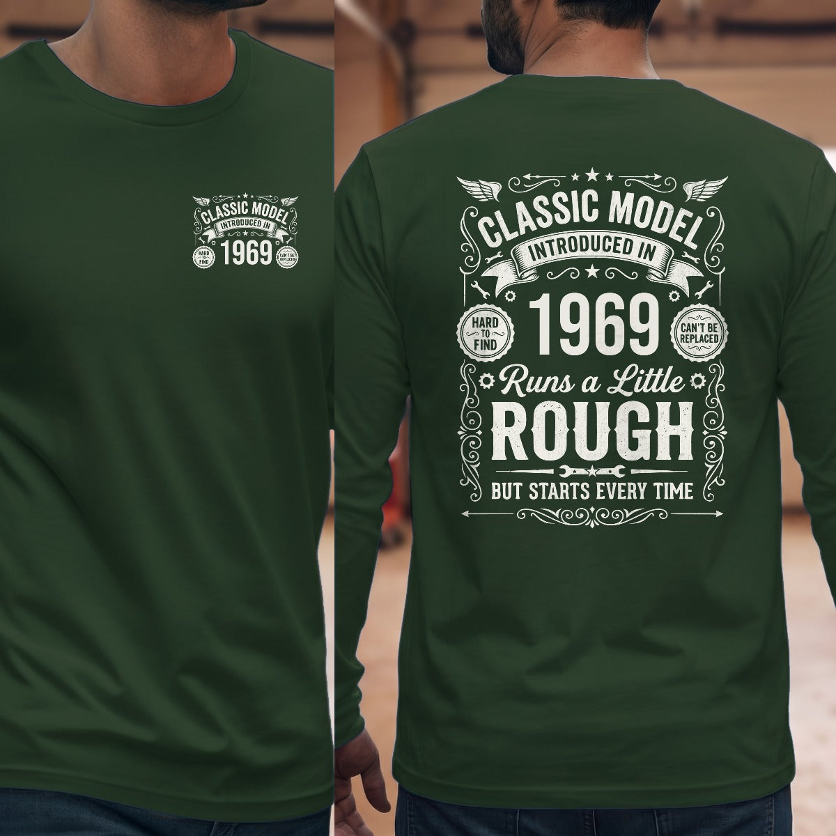 Forest Green | Left Chest + Back (refreshed)