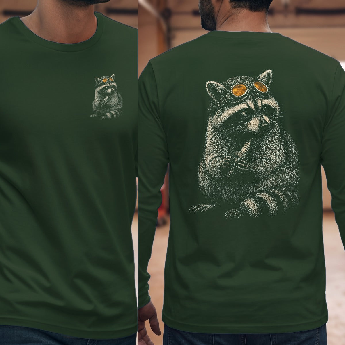 Forest Green | Left Chest + Back (refreshed)