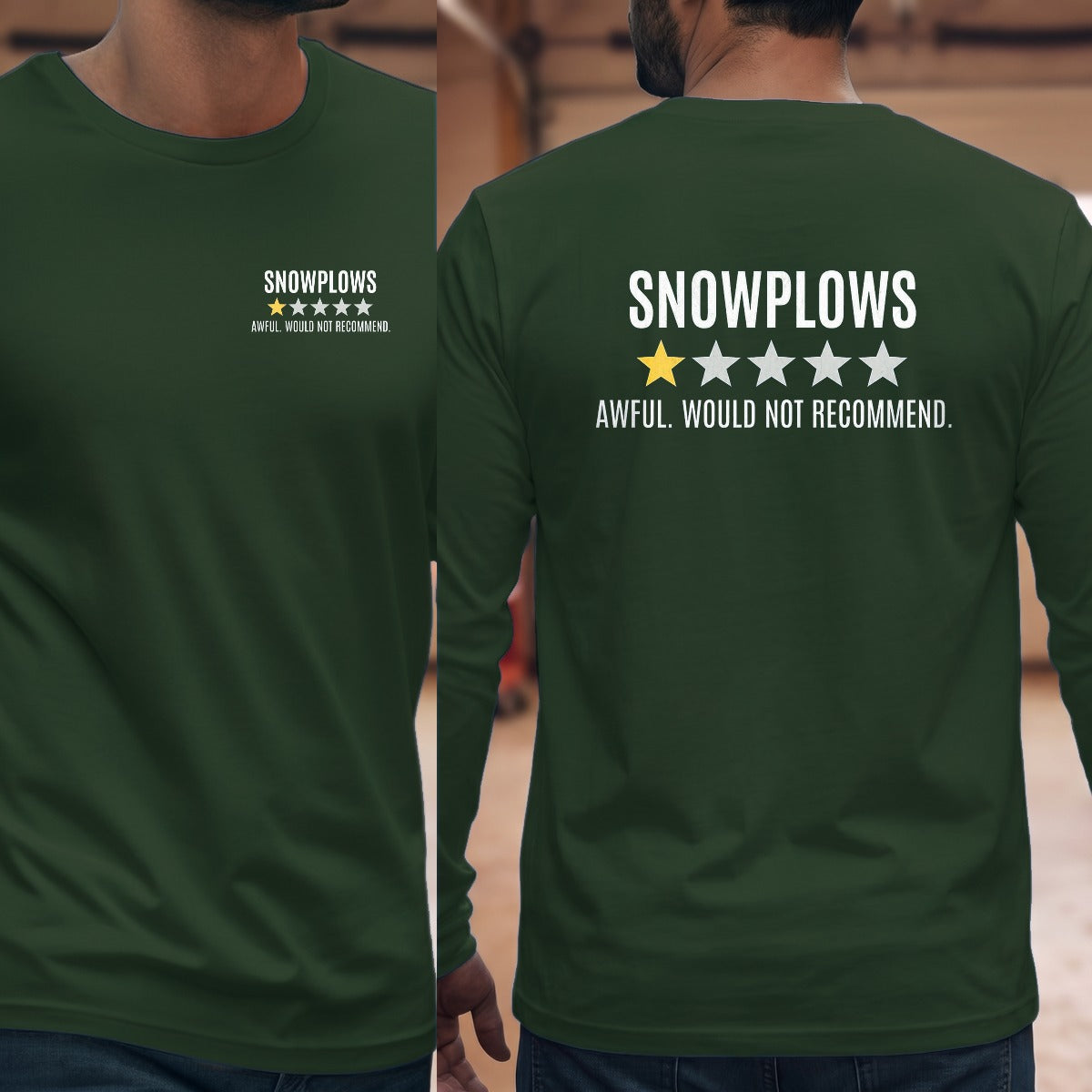 Forest Green | Left Chest + Back (refreshed)