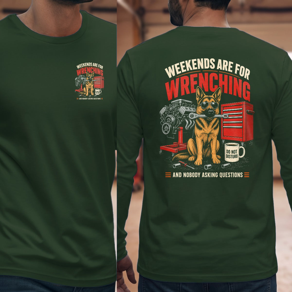 Forest Green | Left Chest + Back (refreshed)