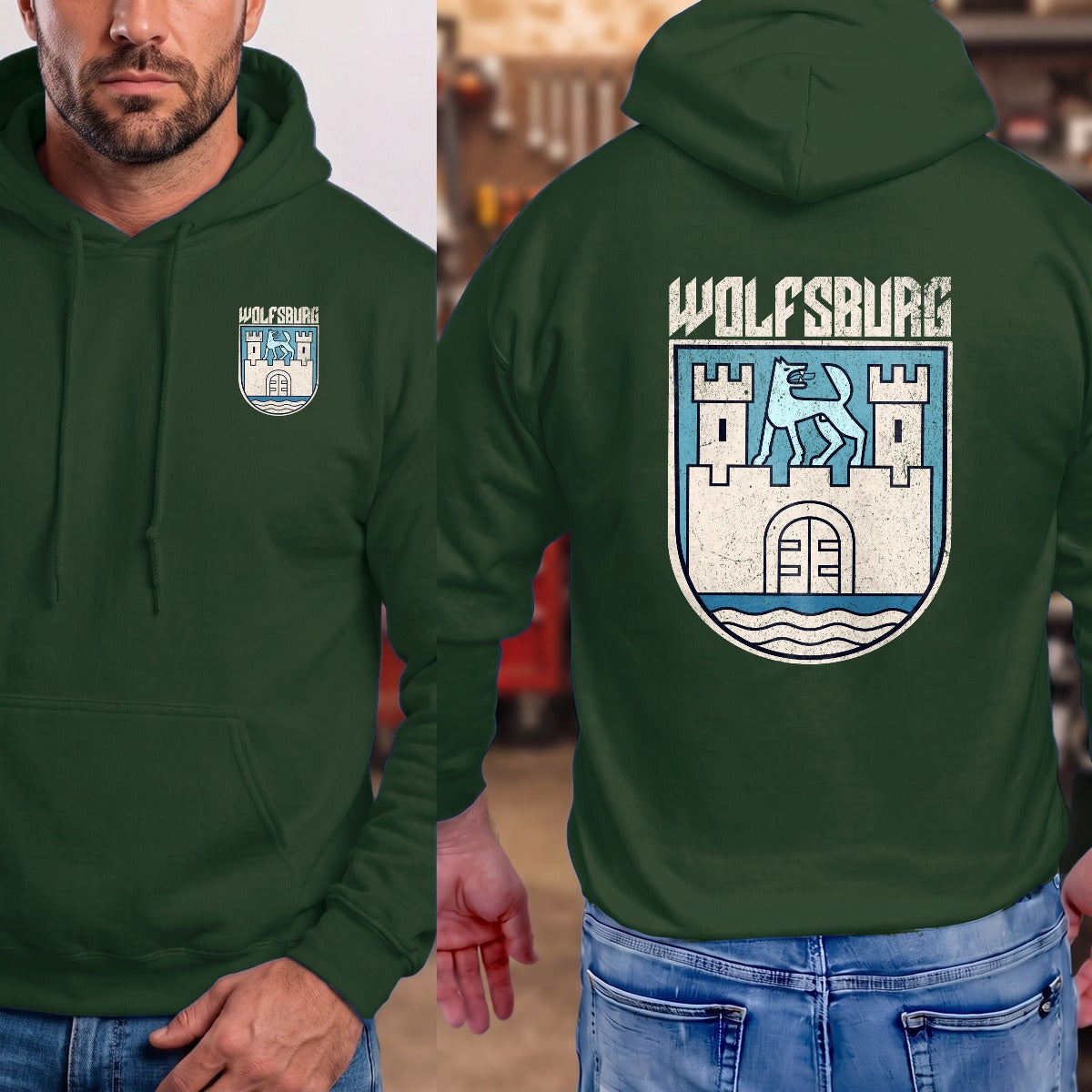 Forest Green | Left Chest + Back (refreshed)