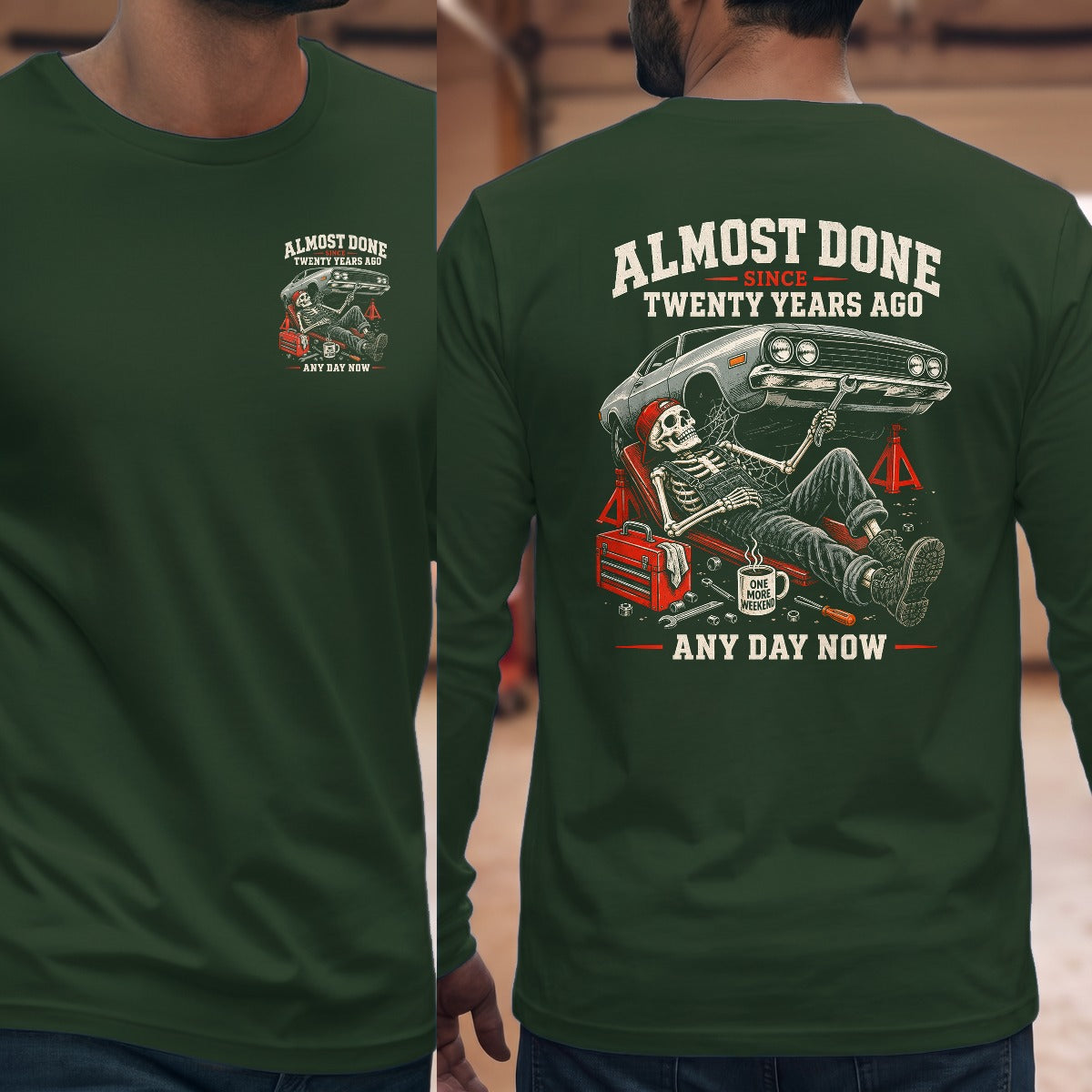 Forest Green | Left Chest + Back (refreshed)