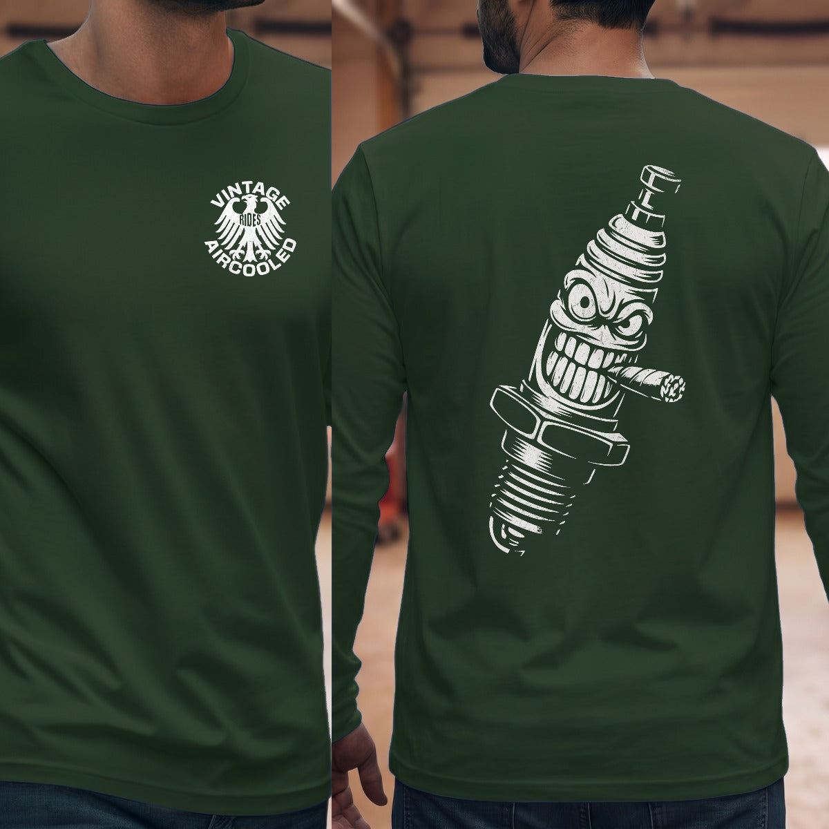 Forest Green | Left Chest + Back (refreshed)