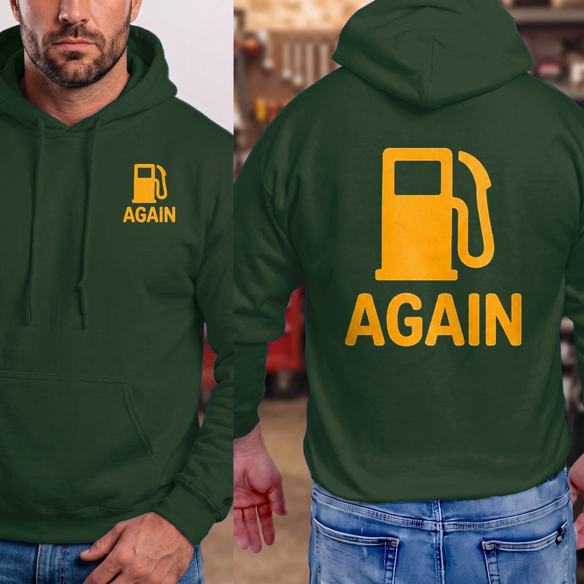 Forest Green | Left Chest + Back (refreshed)