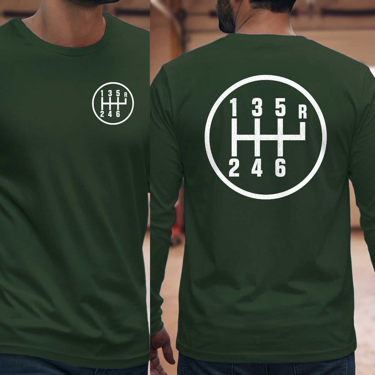 Forest Green | Left Chest + Back (refreshed)