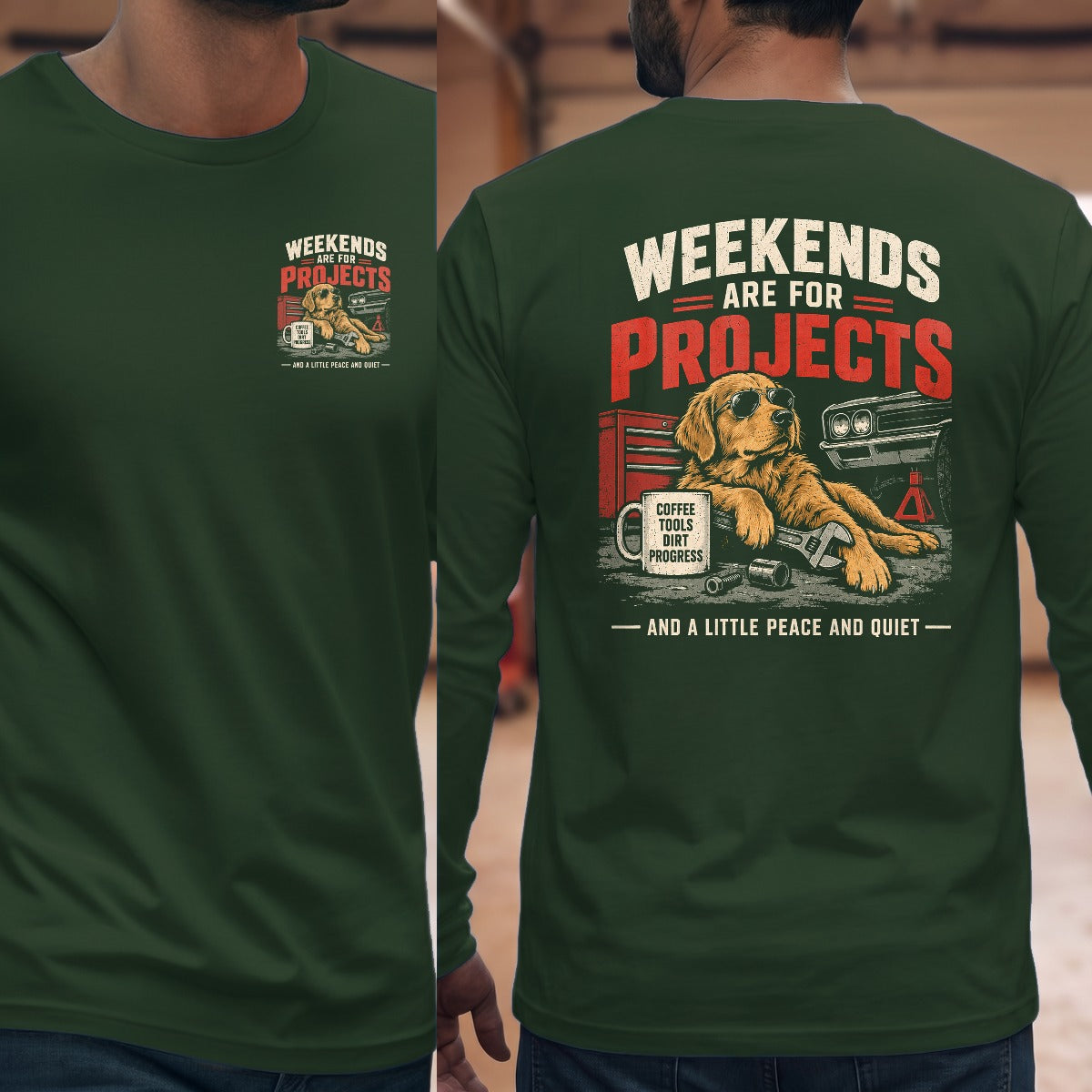 Forest Green | Left Chest + Back (refreshed)