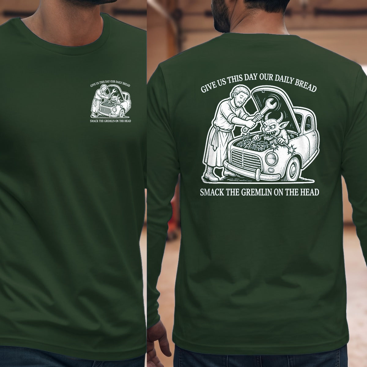 Forest Green | Left Chest + Back (refreshed)