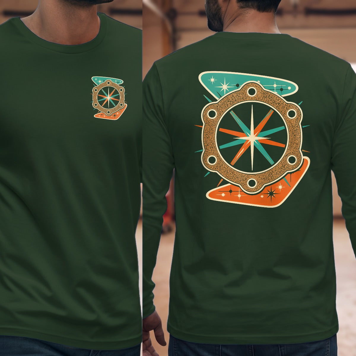 Forest Green | Left Chest + Back (refreshed)