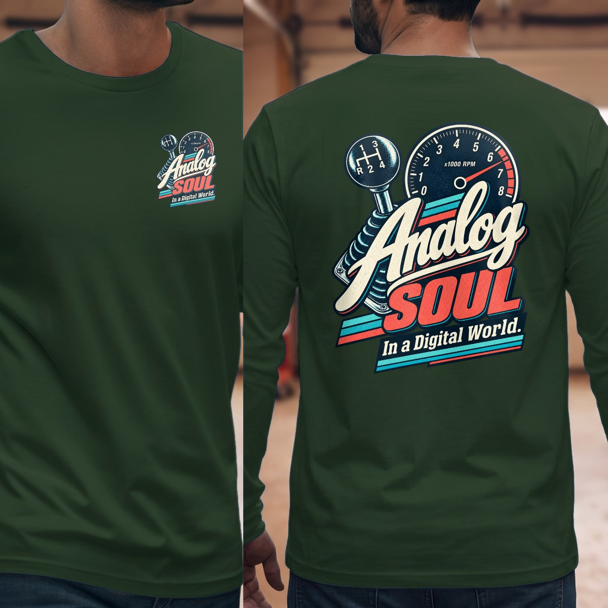Forest Green | Left Chest + Back (refreshed)