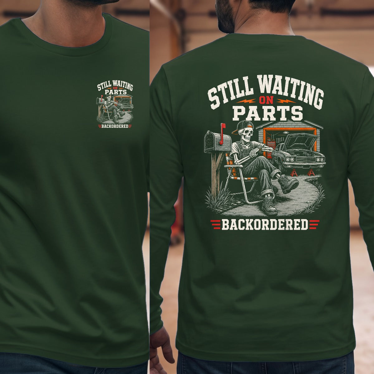 Forest Green | Left Chest + Back (refreshed)