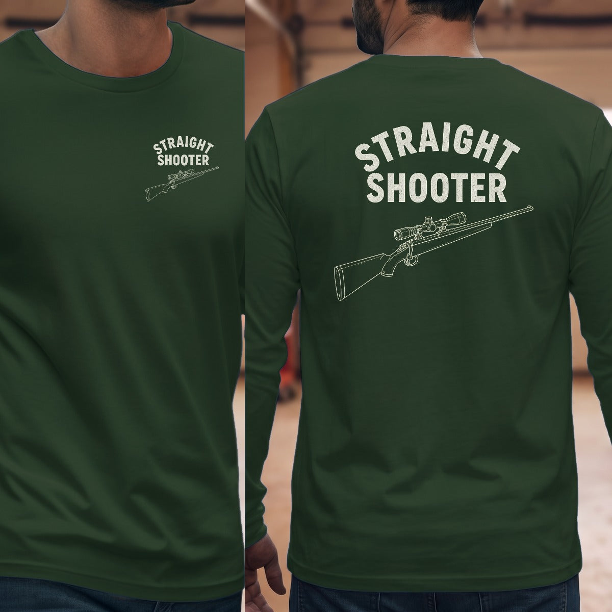 Forest Green | Left Chest + Back (refreshed)