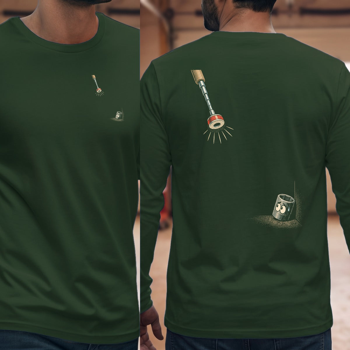 Forest Green | Left Chest + Back (refreshed)