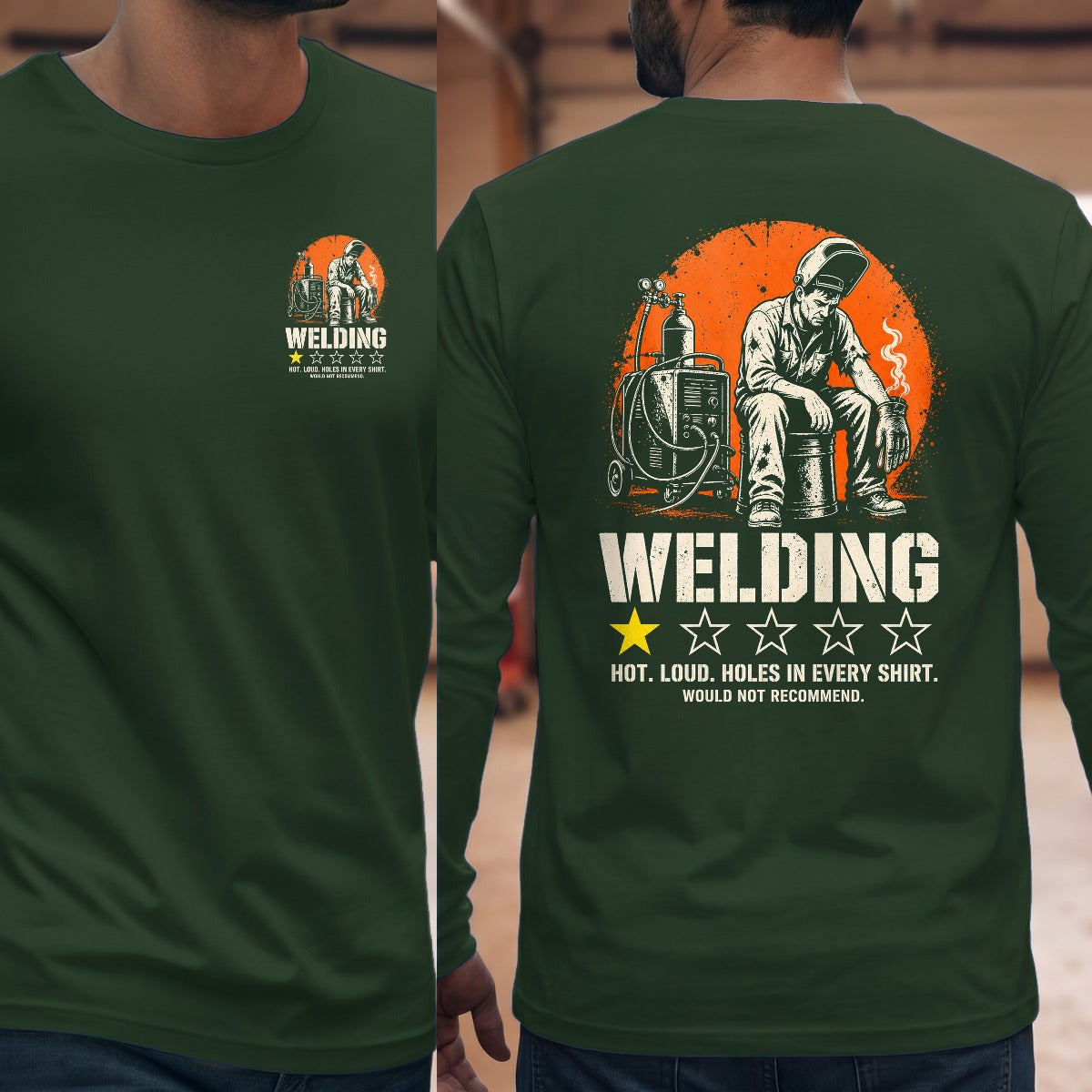 Forest Green | Left Chest + Back (refreshed)