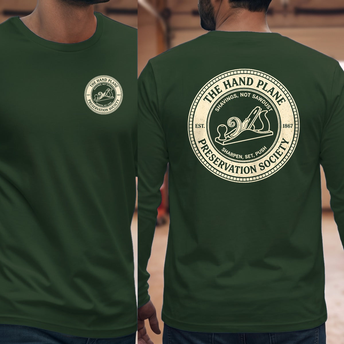 Forest Green | Left Chest + Back (refreshed)