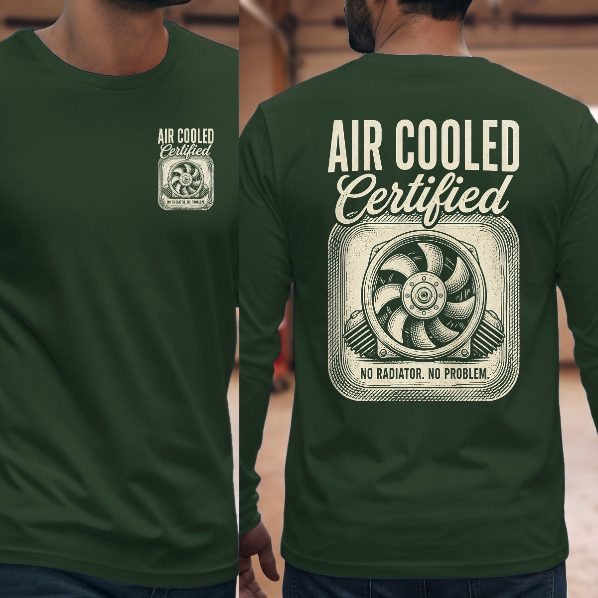 Forest Green | Left Chest + Back (refreshed)