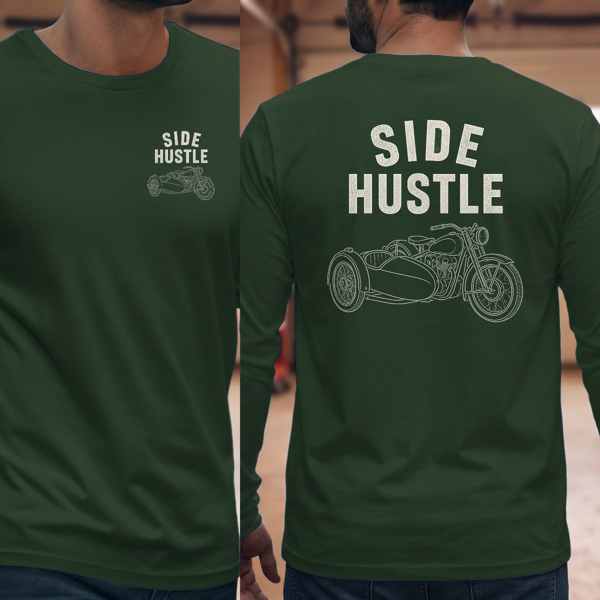 Forest Green | Left Chest + Back (refreshed)