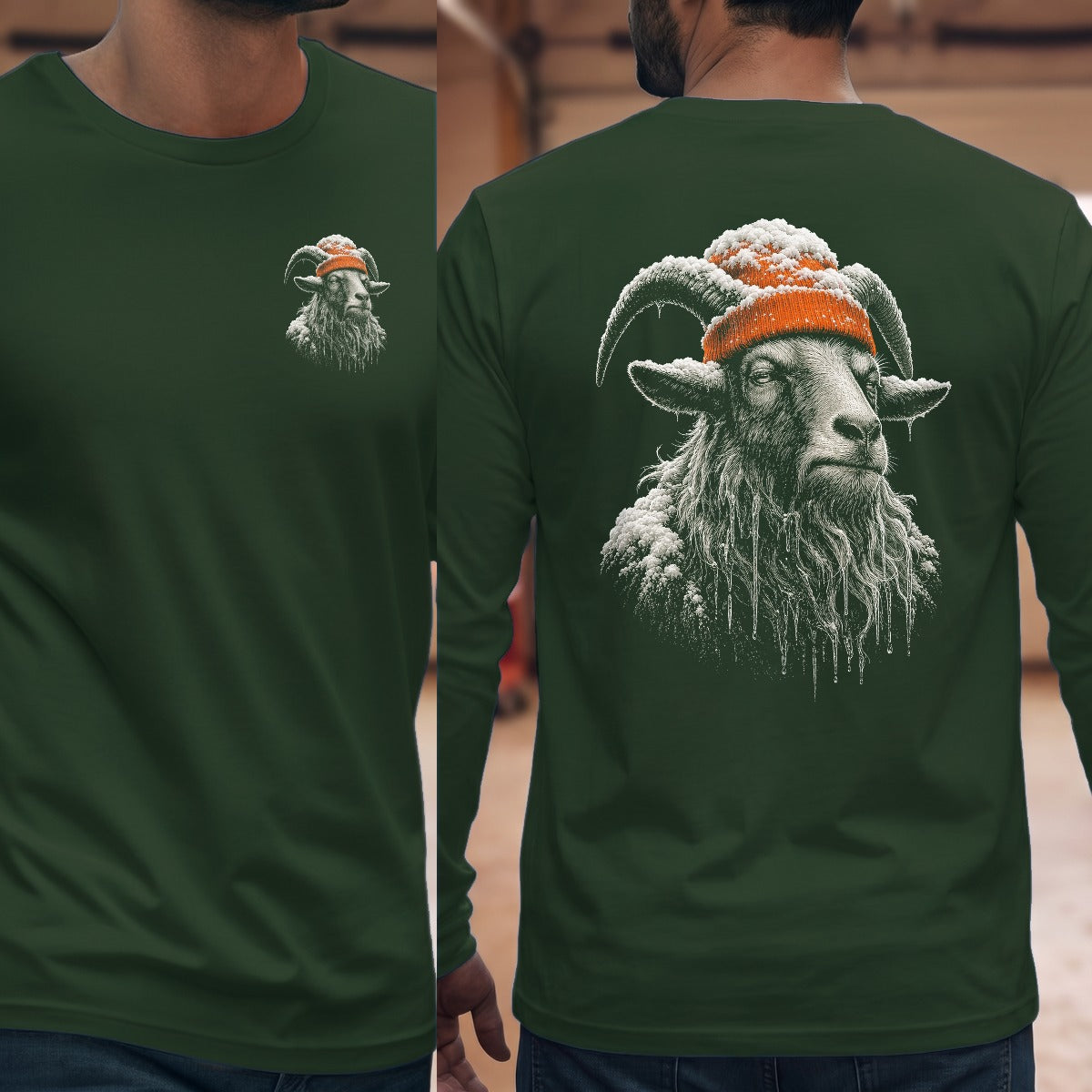 Forest Green | Left Chest + Back (refreshed)