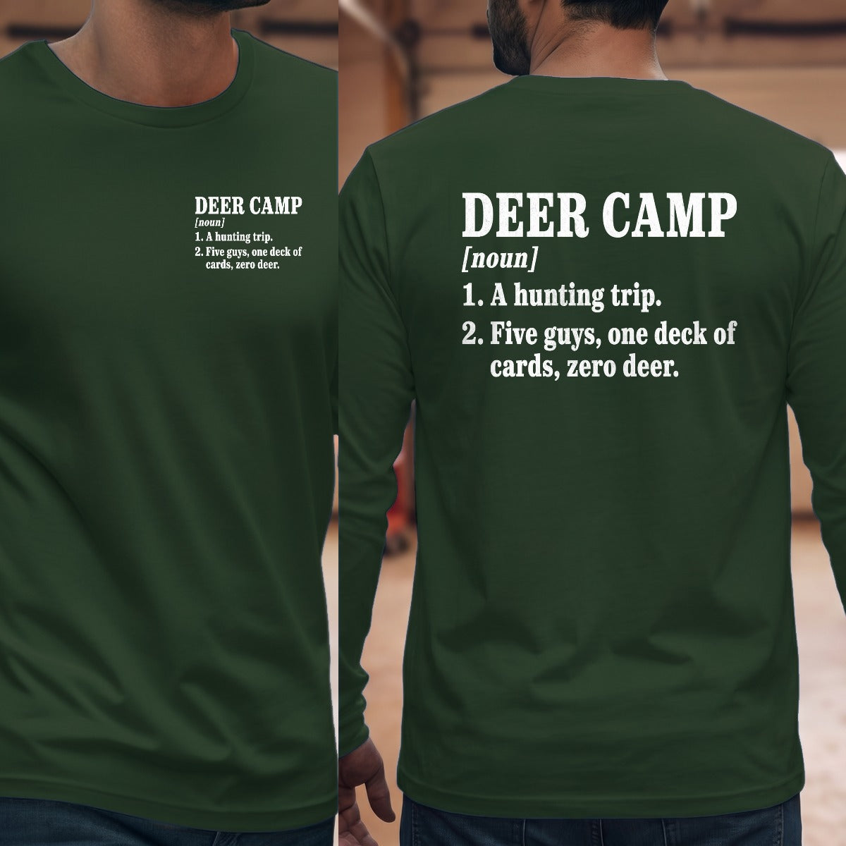 Forest Green | Left Chest + Back (refreshed)