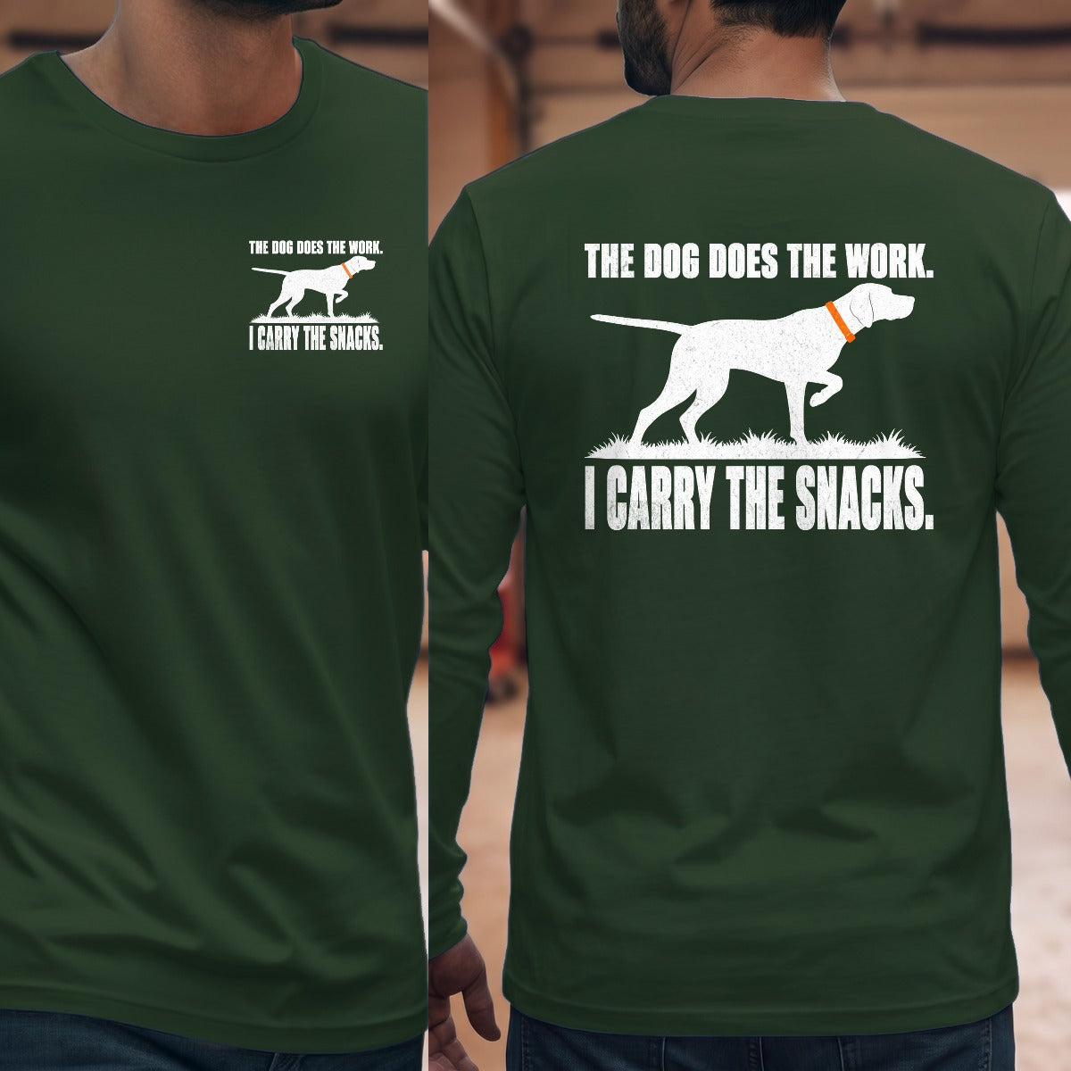 Forest Green | Left Chest + Back (refreshed)