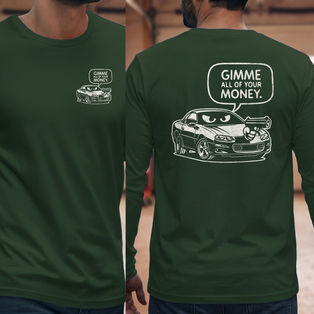 Forest Green | Left Chest + Back (refreshed)