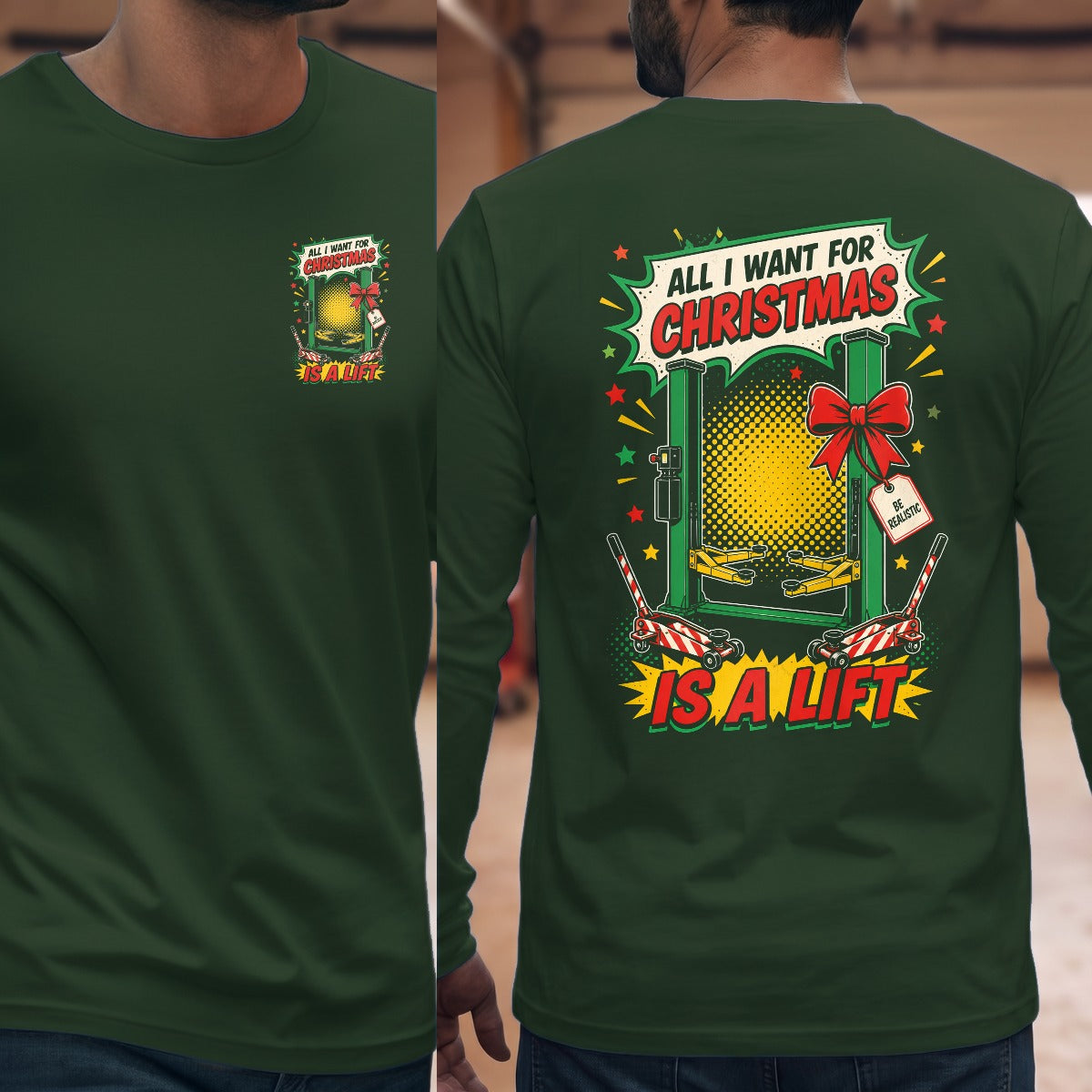 Forest Green | Left Chest + Back (refreshed)