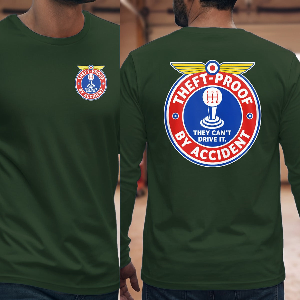 Forest Green | Left Chest + Back (refreshed)