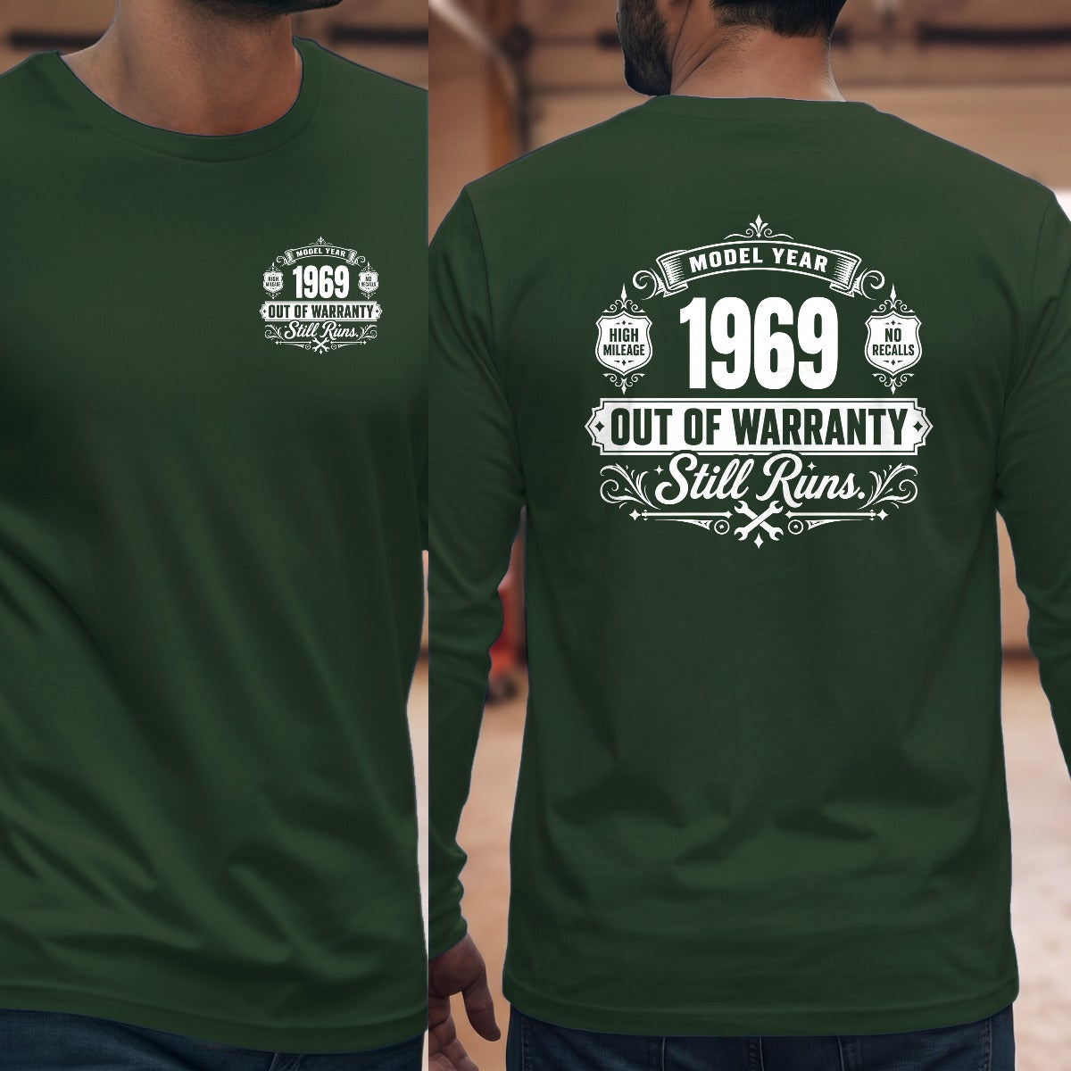Forest Green | Left Chest + Back (refreshed)