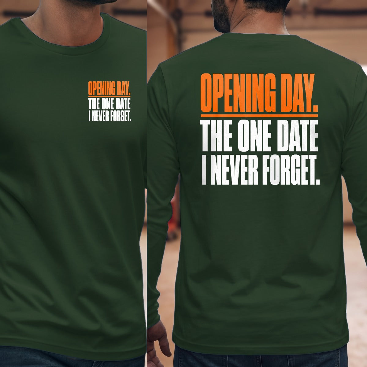Forest Green | Left Chest + Back (refreshed)