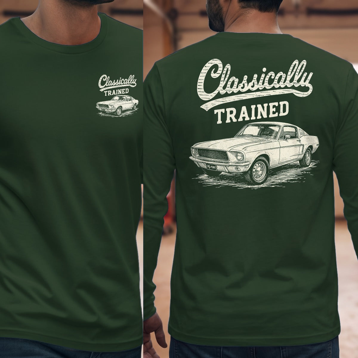 Forest Green | Left Chest + Back (refreshed)